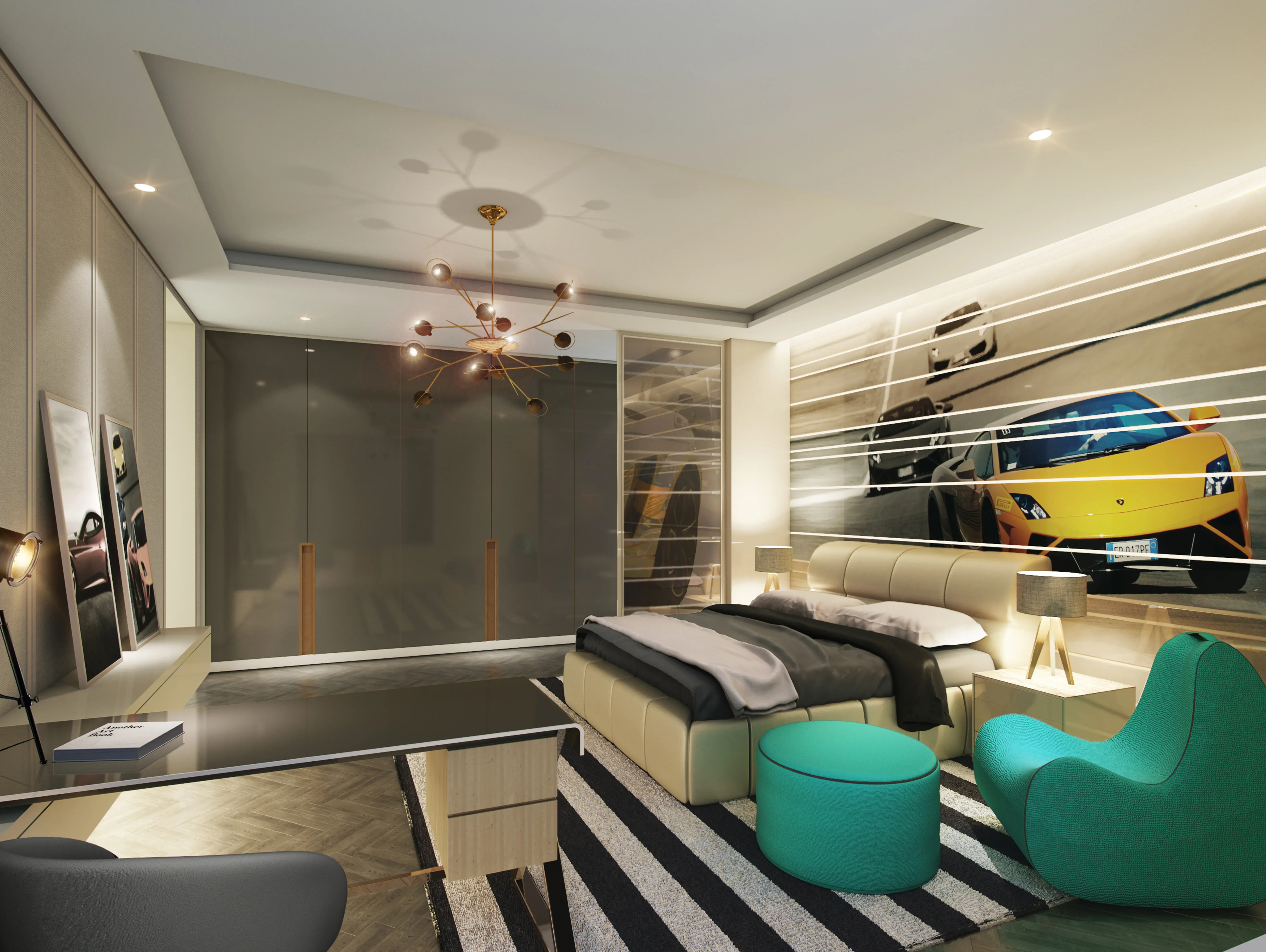 Bedroom interior by ART NOVO
